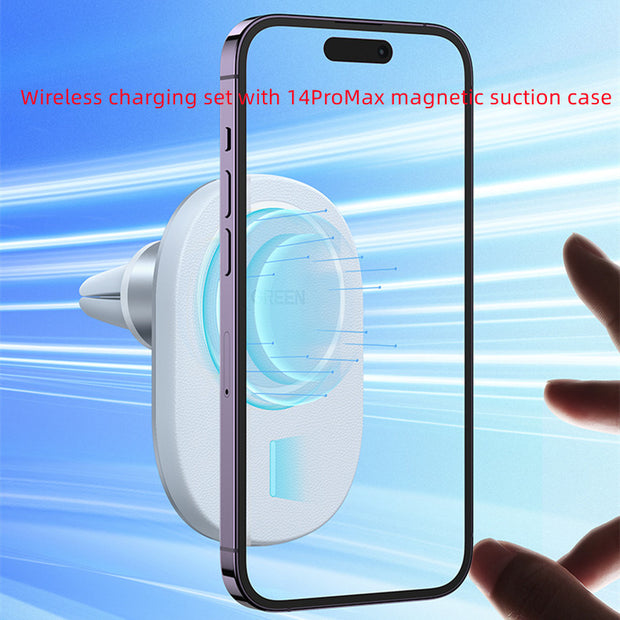 Car Magnetic Absorption Wireless Car Charger