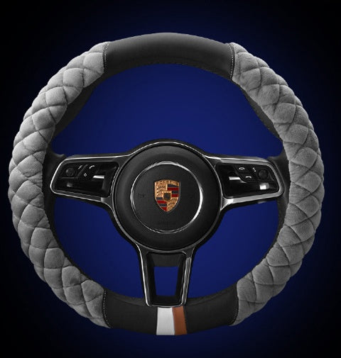 Universal Car Steering Wheel Cover Winter Decoration 38cm