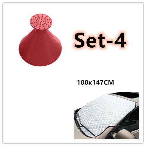 Car Snow Block Front Windshield Frost Cover