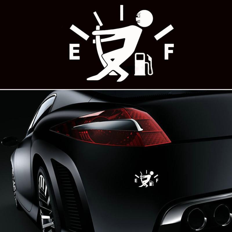 Funny Fuel Tank Pointer Sticker