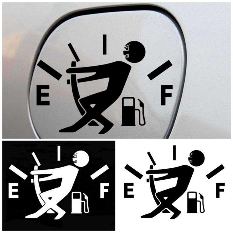 Funny Fuel Tank Pointer Sticker