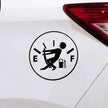 Funny Fuel Tank Pointer Sticker