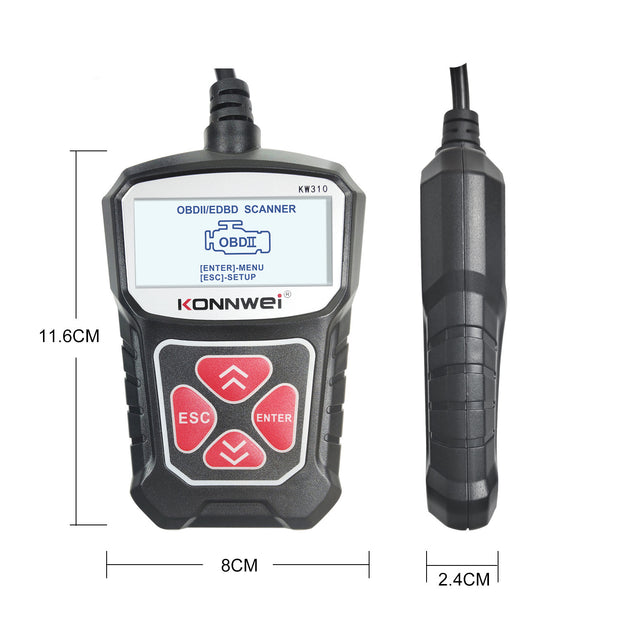 KW310 Car Diagnostic Barcode Scanner Reader Tool