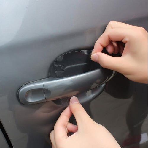 Universal Car Door Handle Protection Film – 4-Piece Set