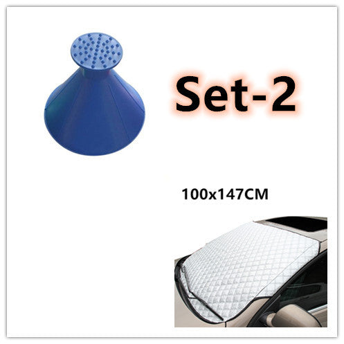 Car Snow Block Front Windshield Frost Cover