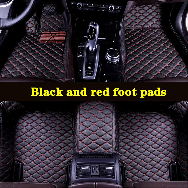 Car Floor Mats for Hyundai Elantra 2021 Car Floor Mats Accessories Carpets Leather Interior Rugs