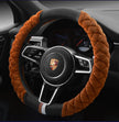 Universal Car Steering Wheel Cover Winter Decoration 38cm