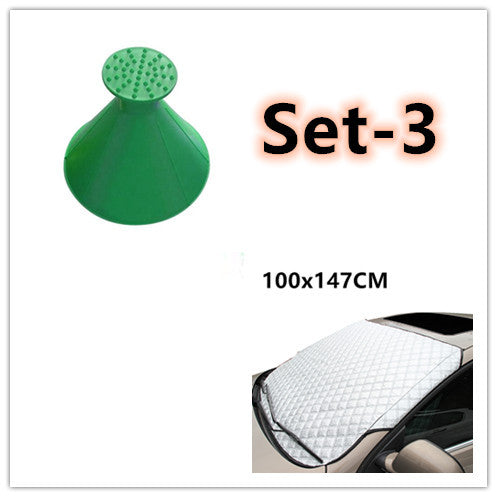 Car Snow Block Front Windshield Frost Cover