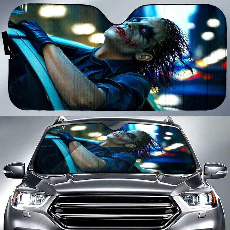 Joker Car Sun Visor Joaquin Phoenix Auto Parts Car Car Trim Sun Visor Car Windshield Auto Parts