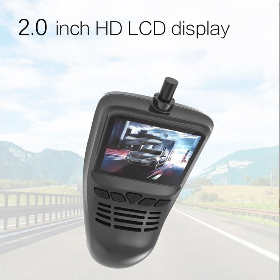 Compact WiFi Dash Cam – Full HD Car DVR Recorder