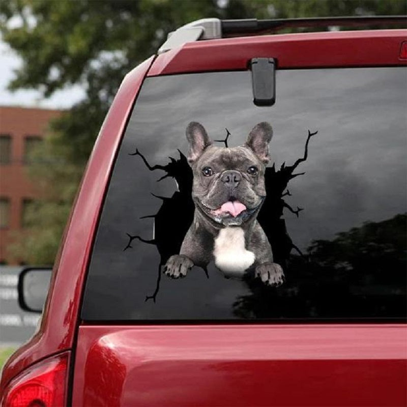 3D Animal Peeking Car Stickers