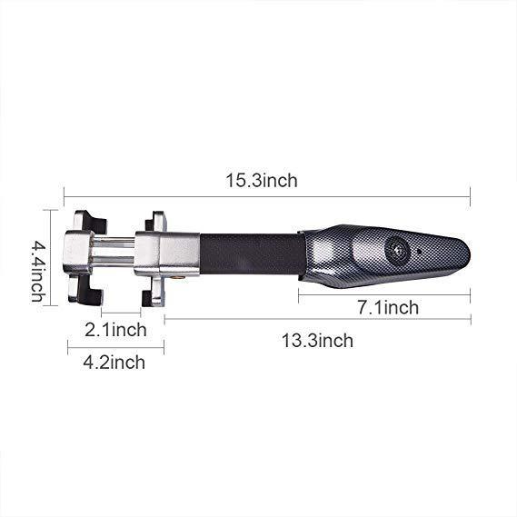 Car Steering Wheel Lock with Keys