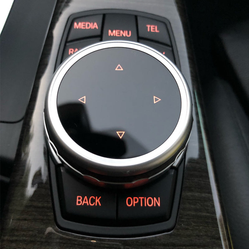 Multimedia Button Sticker For Car Large Knob Cover