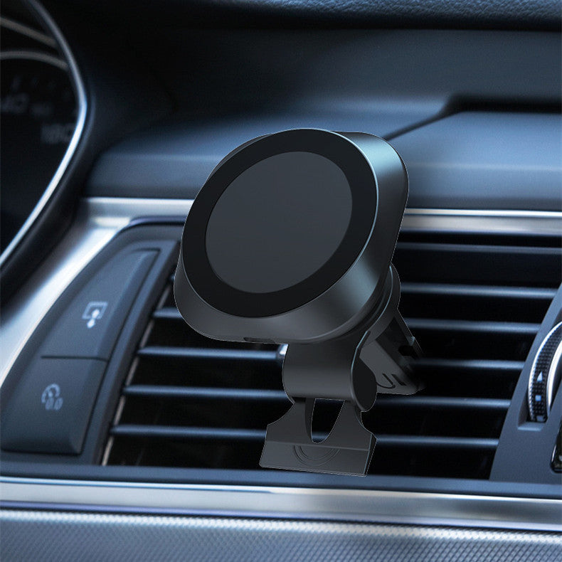 Black Magnetic Wireless Car Charger