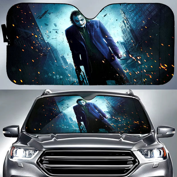 Joker Car Sun Visor Joaquin Phoenix Auto Parts Car Car Trim Sun Visor Car Windshield Auto Parts