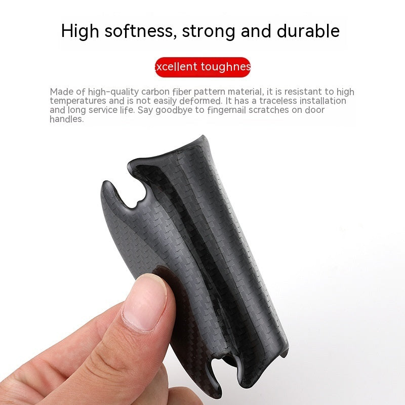 Reflective Invisible Car Door Handle Protection Stickers