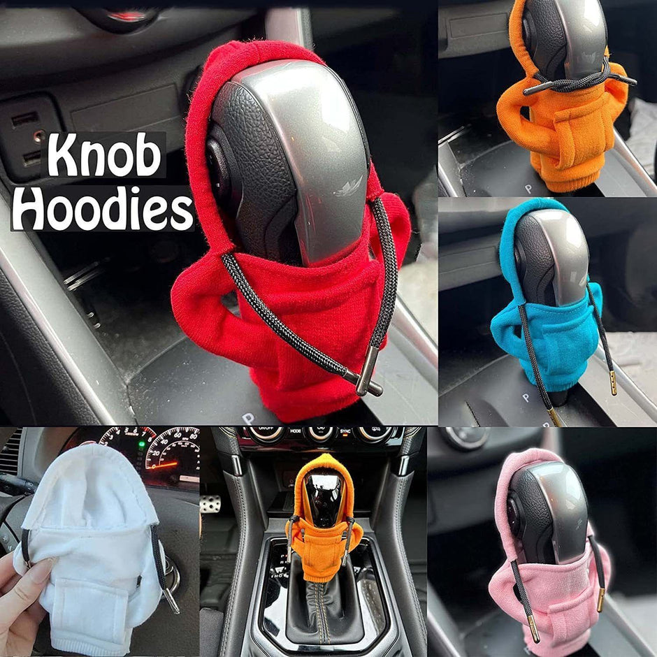 Gear Shift Knob Hoodie Cover – Fits Manual or Automatic Transmission