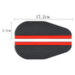 Car Rearview Mirror Rain Eyebrow Rain Shield Thickened Carbon Fiber Texture Thickened Rearview Mirror Rain Shield Baffle