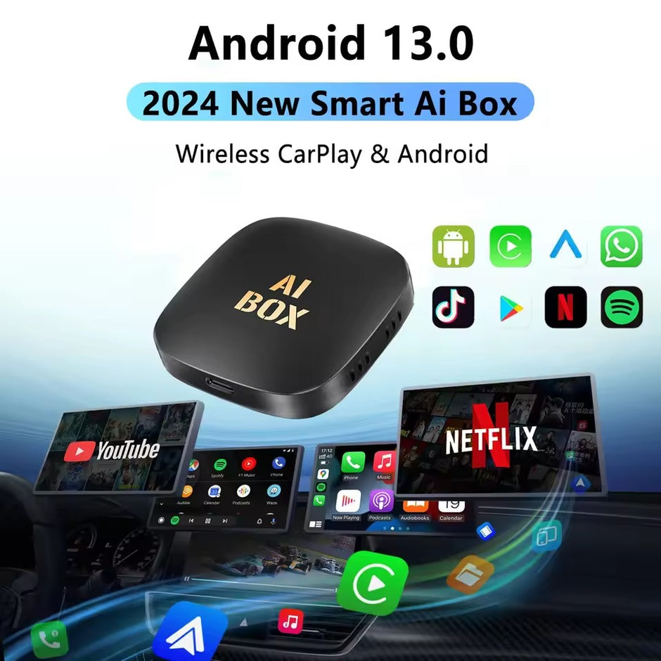 Android 13 CarPlay Smart Ai Box Android Wireless