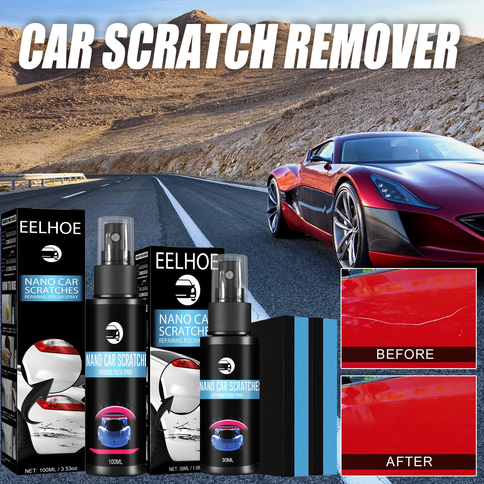 Car Scratch Repair & Oxide Layer Removal Spray