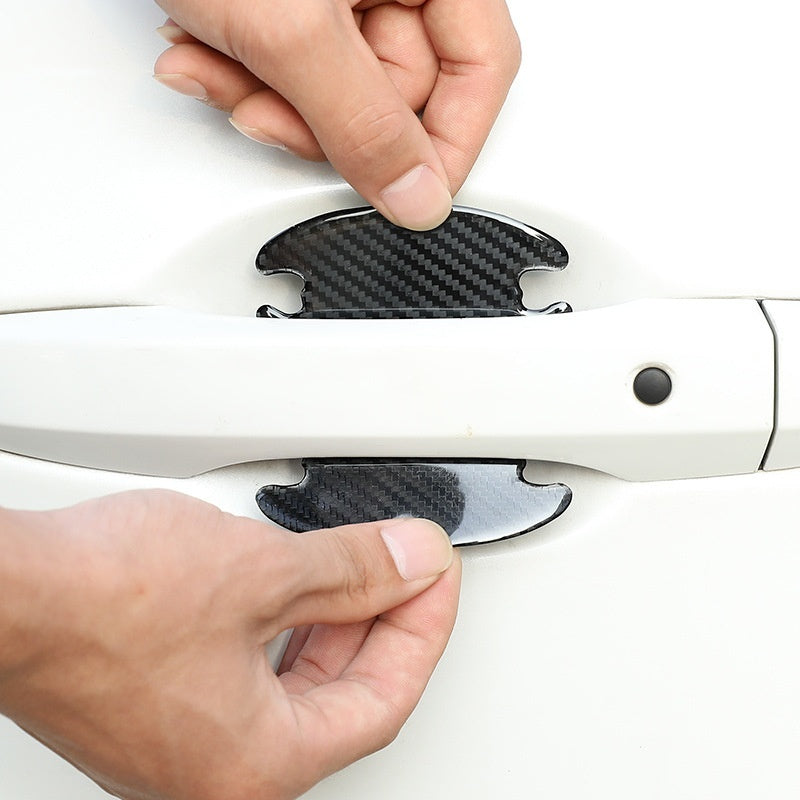 Reflective Invisible Car Door Handle Protection Stickers