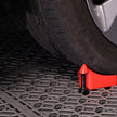 Portable Non-slip Bracket Triangle Car Tire Rubber Parking Block Car Stop Device