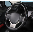 Glossy Carbon Fiber Pattern Steering Wheel Cover for Cars