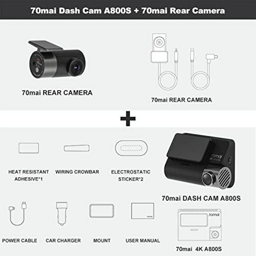 4K Dash Cam Car DVR 24H Support