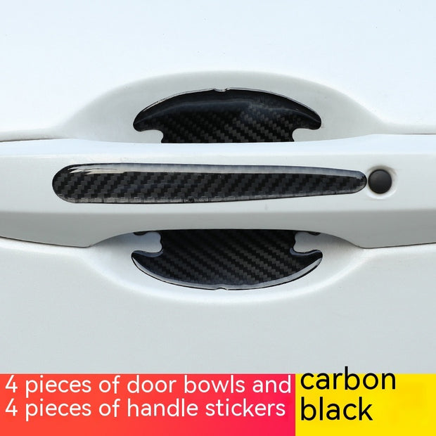 Reflective Invisible Car Door Handle Protection Stickers