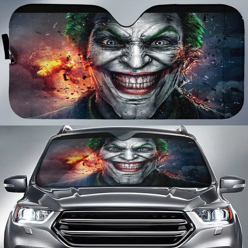 Joker Car Sun Visor Joaquin Phoenix Auto Parts Car Car Trim Sun Visor Car Windshield Auto Parts